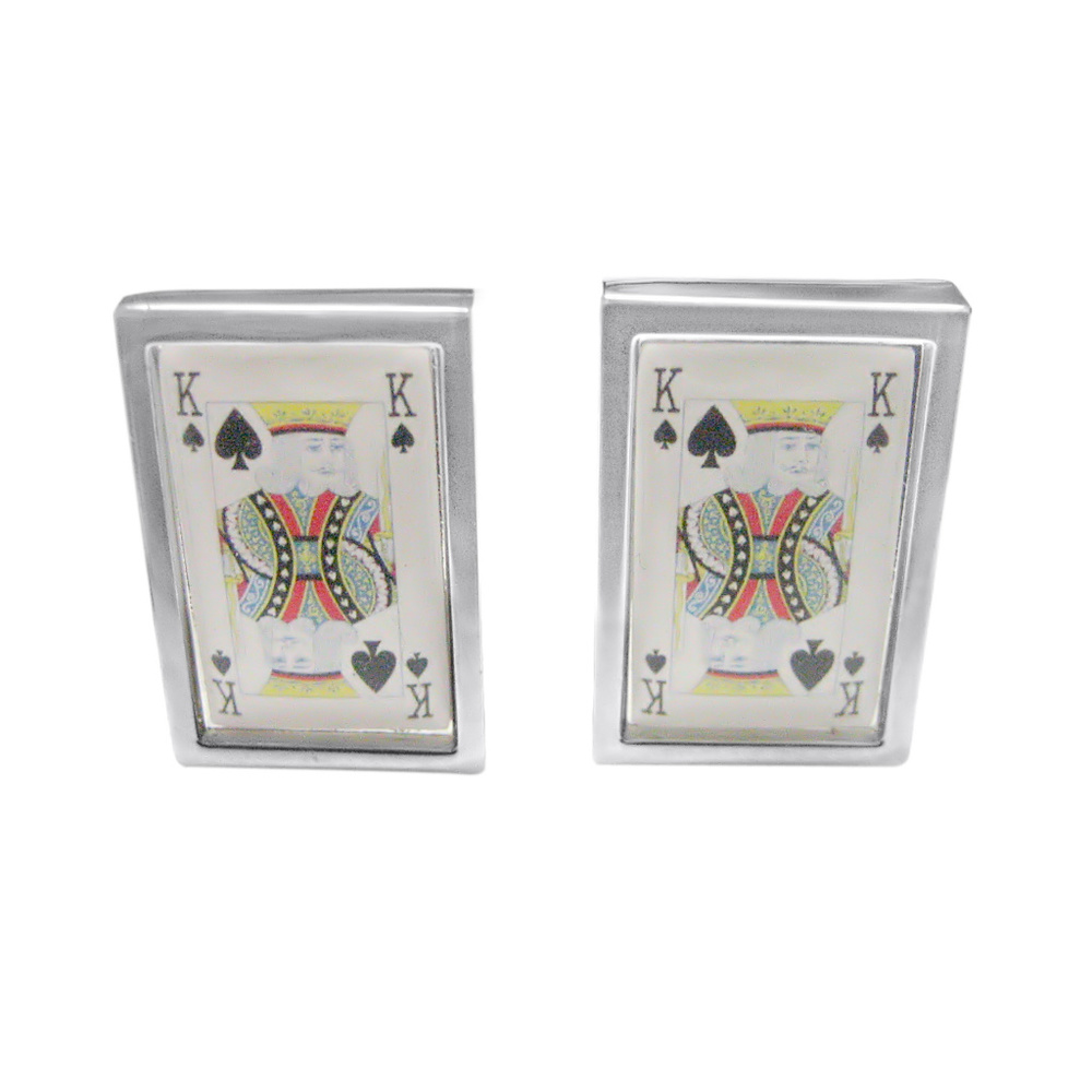 King Of Spades Cufflinks